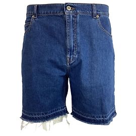 Bermuda in denim blu con orlo grezzo Loewe x Paula's Ibiza Blu