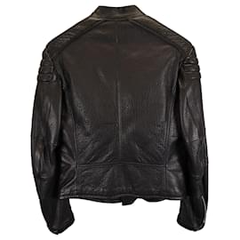Tom Ford-Tom Ford Biker Jacket in Black Leather-Black