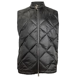 Moncler-Moncler Neste Down Vest in Grey Polyamide-Grey