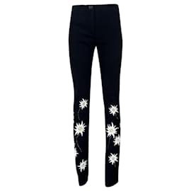 Chanel-Ad Campaign Suede Trousers-Black