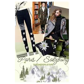Chanel-Ad Campaign Suede Trousers-Black