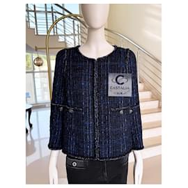 Chanel-Paris / Shanghai Lesage Tweed Jacket 38 FR-Multiple colors