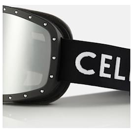 Céline-CELINE EYEWEAR Ski mask with logo-Black