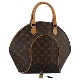 Louis Vuitton-LOUIS VUITTON Monogram Ellipse MM Hand Bag M51126 LV Auth PP113-Monogram