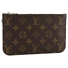 Louis Vuitton-LOUIS VUITTON Monogram Neverfull PM Pouch LV Auth 106995-Monograma