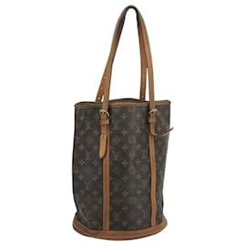 Louis Vuitton-LOUIS VUITTON Monogram Bucket GM Shoulder Bag M42236 LV Auth th5502-Monogram