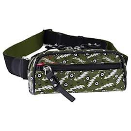 Christian Louboutin-Christian Louboutin Waist bag Nylon Red Auth bs21001-Red