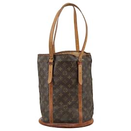 Louis Vuitton-LOUIS VUITTON Monogram Bucket GM Shoulder Bag M42236 LV Auth 101728-Monogram