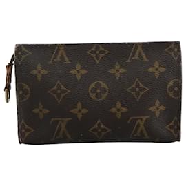 Louis Vuitton-LOUIS VUITTON Monogram Bucket PM Accessory Pouch LV Auth yk16494-Monogram