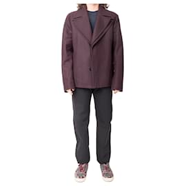 Emporio Armani-Emporio Armani Double Collar Jacket-Purple