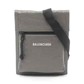 Balenciaga-Balenciaga Explorer Small Pouch Shoulder Bag-Brown