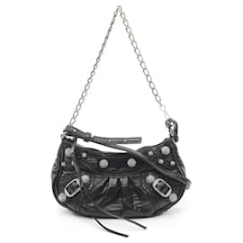 Balenciaga-Balenciaga Le Cagole Mini BB Handbag-Black