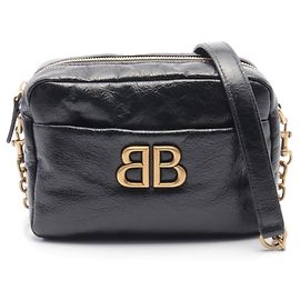 Bolsa de câmera XS Balenciaga Monaco Preto