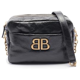 Balenciaga-Balenciaga Monaco XS Camera Bag-Black