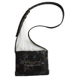 Bolso Dior x Peter Doig de algodón caqui Caqui