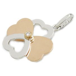 Cartier Herz & Kleeblatt Diamantbrosche Andere