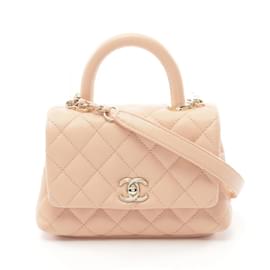 Chanel-Chanel Coco Handle XXS Handbag-Pink