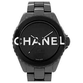 Chanel-Chanel J12 Wanted Men's Black Ceramic Watch-Other