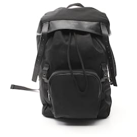 Saint Laurent-Saint Laurent City Backpack Bag-Black