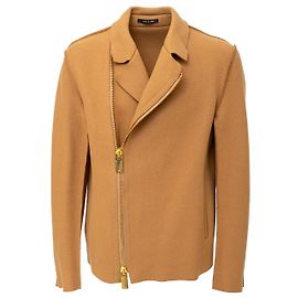 Emporio Armani Wool Jacket Brown