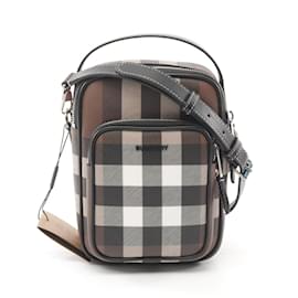 Burberry-Burberry Brown Multi-color Shoulder Bag-Brown,Multiple colors