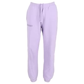 Autre Marque- Pangaia Drawstring Sweatpants in Purple Cotton-Purple