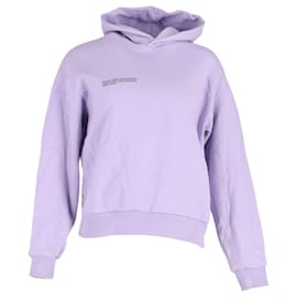 Autre Marque- Pangaia Printed Hoodie in Purple Cotton-Purple