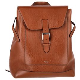 Mochila Chiltern em couro marrom Mulberry Marrom