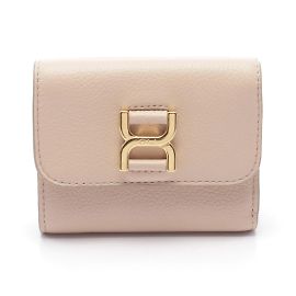 Chloé Marcie Small Trifold Wallet Pink