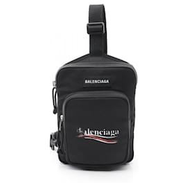 Balenciaga-Bolsa de cintura Explorer da Balenciaga-Preto