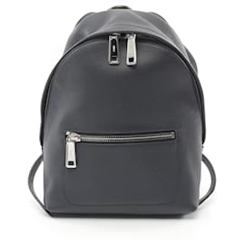 Fendi-FENDI Chiodo Small Rucksack Backpack-Navy blue