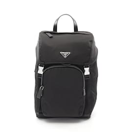 Prada-Prada Tessuto Backpack Bag-Black