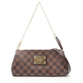 Louis Vuitton-Louis Vuitton Eva Handbag-Brown,Damier ebene