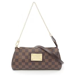 Louis Vuitton-Louis Vuitton Eva Handbag-Brown,Damier ebene