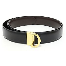 Cartier Must de Belt Brown Black