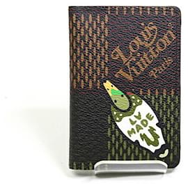 Louis Vuitton-Louis Vuitton N60391 NIGO Card Holder-Brown