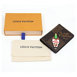 Louis Vuitton-Louis Vuitton N60391 NIGO Card Holder-Brown