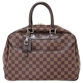Louis Vuitton-Louis Vuitton Deauville Handbag-Brown