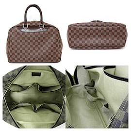 Louis Vuitton-Louis Vuitton Deauville Handbag-Brown