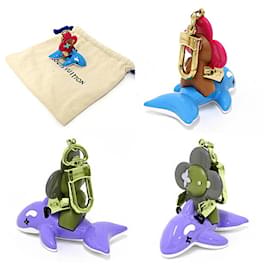 Louis Vuitton-Louis Vuitton Vivienne Sea Rider Keychain-Brown,Pink,Blue