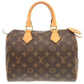 Louis Vuitton-Louis Vuitton Speedy 25 Monogram Handbag-Brown