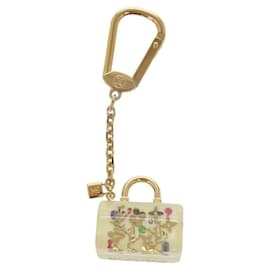 Louis Vuitton-Louis Vuitton Portecle Speedy Inclusion Keychain-White