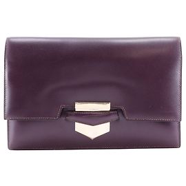 Clutch em couro Box Bordeaux da Hermès Bordeaux