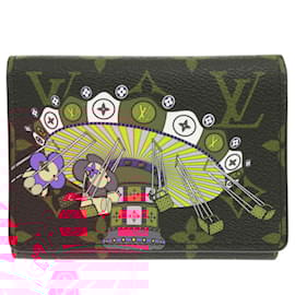 Louis Vuitton-Louis Vuitton Portefeuille Victorine Vivienne Monogram Wallet-Brown