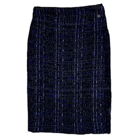 Chanel-Paris / Shanghai Lesage Tweed Skirt-Other