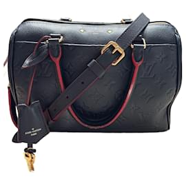 Louis Vuitton-Speedy 25-Navy blue
