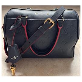 Louis Vuitton-Speedy 25-Navy blue