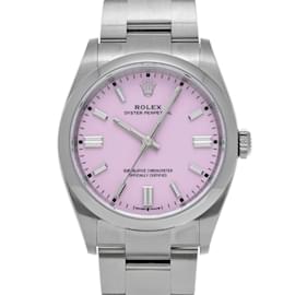 Rolex-Rolex Oyster Perpetual 36 Candy Pink Men's Watch-Pink