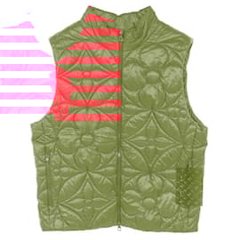 Louis Vuitton-Louis Vuitton LVSE Padded Monogram Flower Polyester Vest-Red