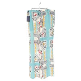 Pantalones de pijama de seda impresos de Louis Vuitton Otro